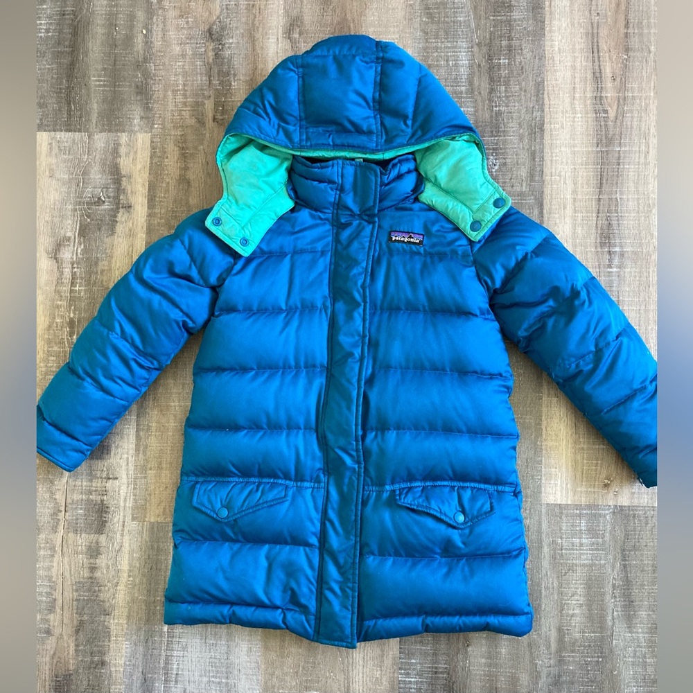 PATAGONIA “Down for Fun” Parka with Hood (size XS 5/6)